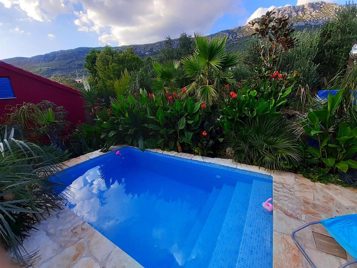 Villa Tropica, Total Privacy, Tropical Garden And Private Pool Kaštela Εξωτερικό φωτογραφία